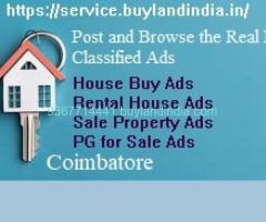 Real Estate Mediator Agents Classified Ads in Coimbatore